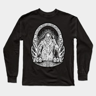 Skull Of Mantra Long Sleeve T-Shirt